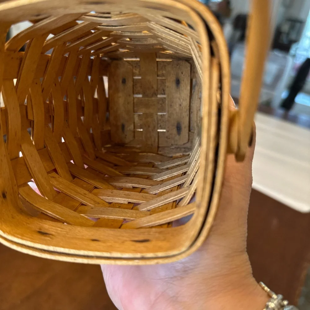 Longaberger‎ vintage 1998 American Cancer Society Horizon of Hope Basket retired